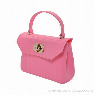 Silicone women's bag with existing mold